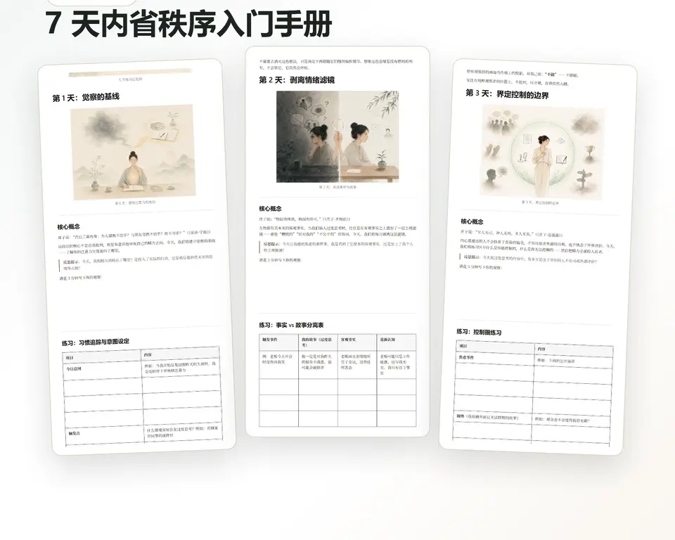 工作簿内页示例。